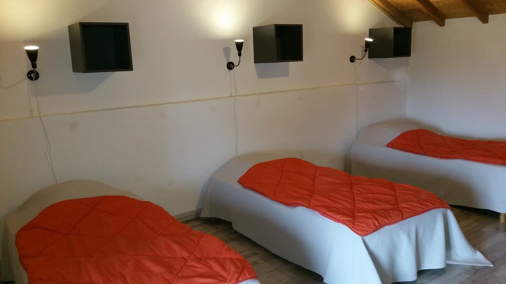 Chambre "Carotte" au dessus du salon