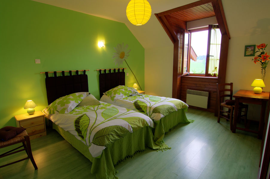 chambre verte