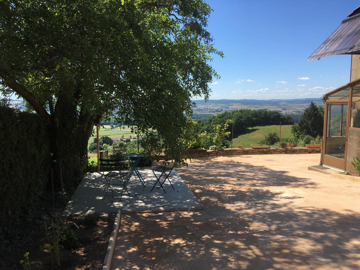 Vue depuis les chambres