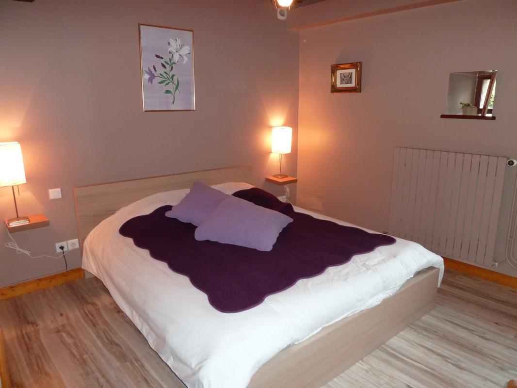 La chambre avec lit double