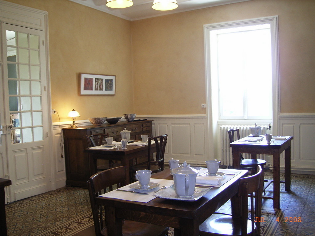 Salle du petit d&eacute;jeuner
