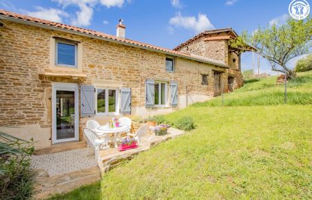 Terrasse à l'Est Gîte n°3219 Jalogny - Saône-et-Loire - Terrasse à l'Est